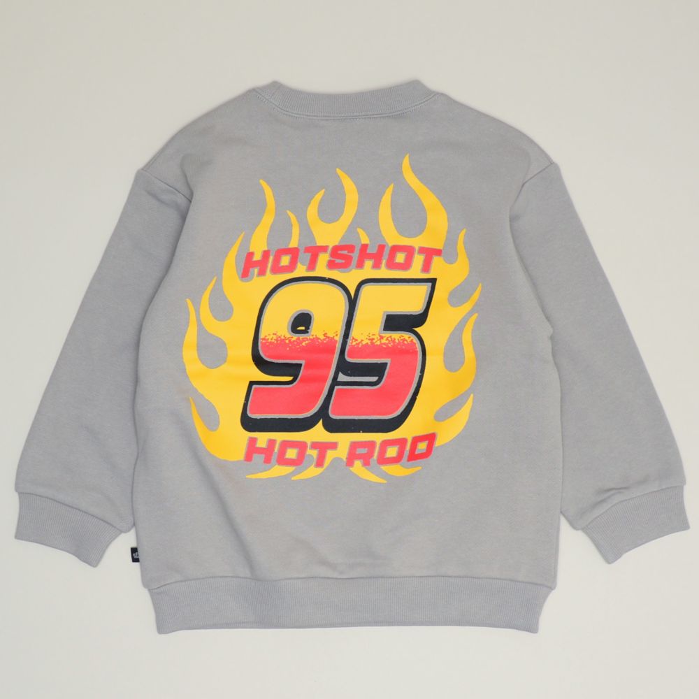 【ベビードール】カーズ キャラクタートレーナー 1134K / ベビーサイズ キッズ トップス 長袖 プルオーバー トレーナー マックィーン メーター