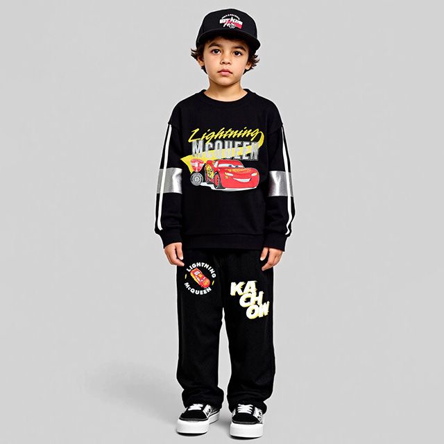 【ベビードール】カーズ グランジデニムロングパンツ 1135K / ベビーサイズ キッズ ボトムス 長ズボン デニムパンツ ジーパン ウエストは総ゴム ベルトループ、ゴム穴付