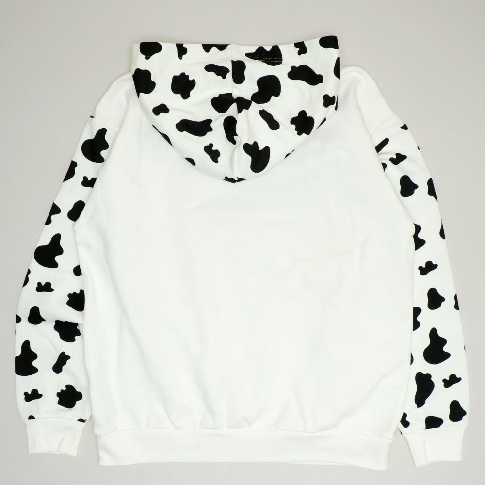 【ベビードール】ウッディ ジェシー 親子お揃い アニマル総柄パーカー 1137A / 大人 ユニセックス 男女兼用 リンクコーデ ペアルック 親子コーデ トップス 長袖 プルオーバー スウェット フーディー