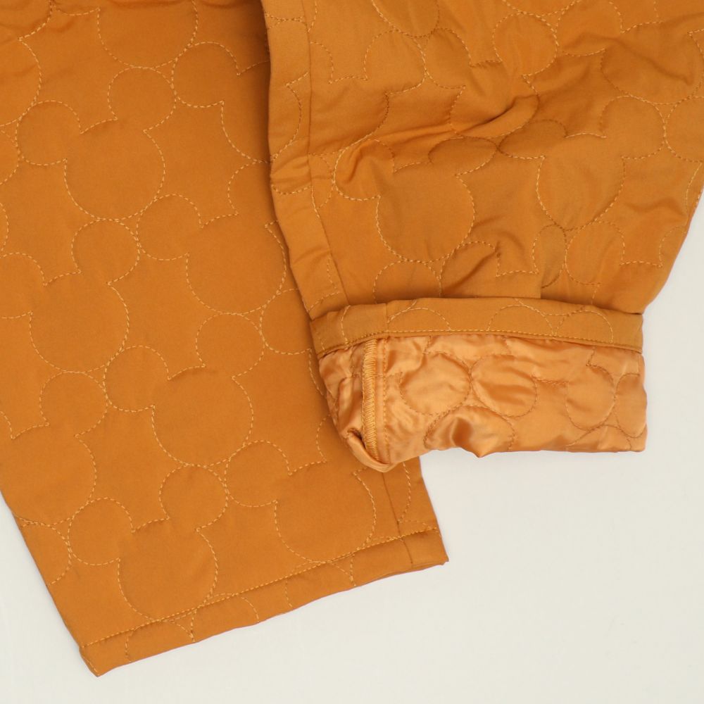 【ベビードール】ミッキー キルティングサロペット 1141K / ベビーサイズ キッズ ボトムス 長ズボン ロングパンツ サロペット オーバーオール キルト リンクコーデ ペアルック 兄弟姉妹おそろい