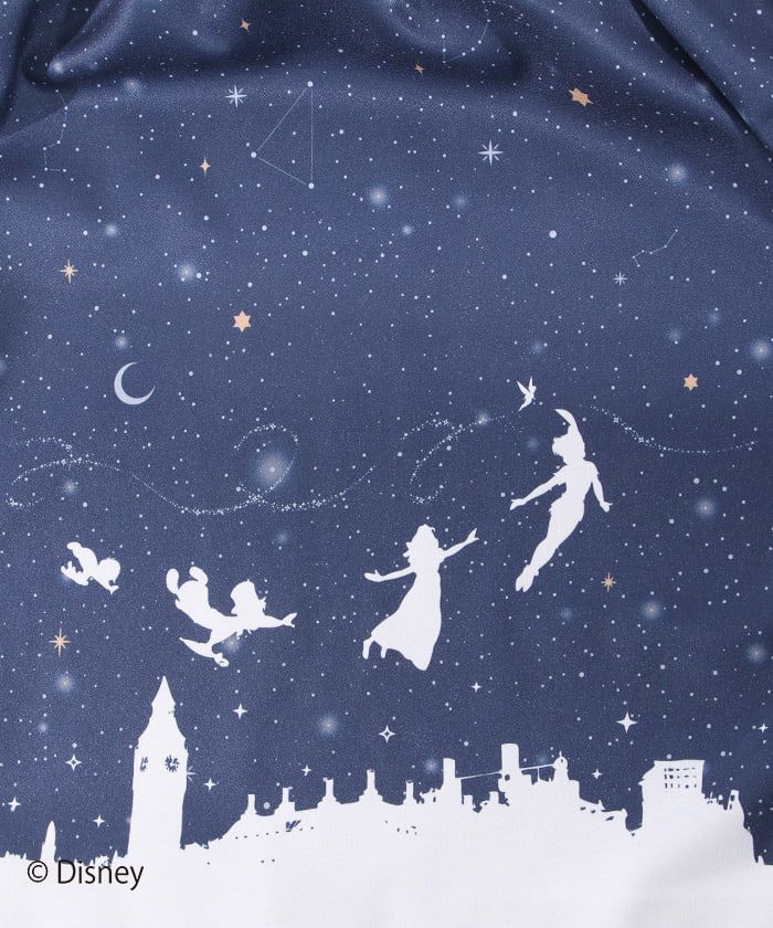 おしゃれ 新品 ラメールプリントワンピース アクシーズファム