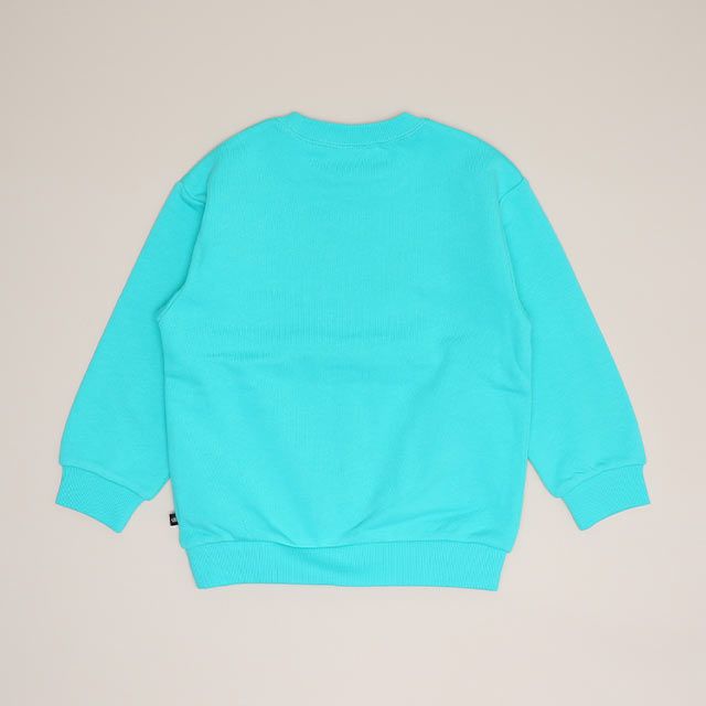 【ベビードール】ミッキー アニマルロゴトレーナー 1202K / ベビーサイズ キッズ トップス 長袖 プルオーバー スウェット アニマル柄 ヒョウ柄 レオパード柄