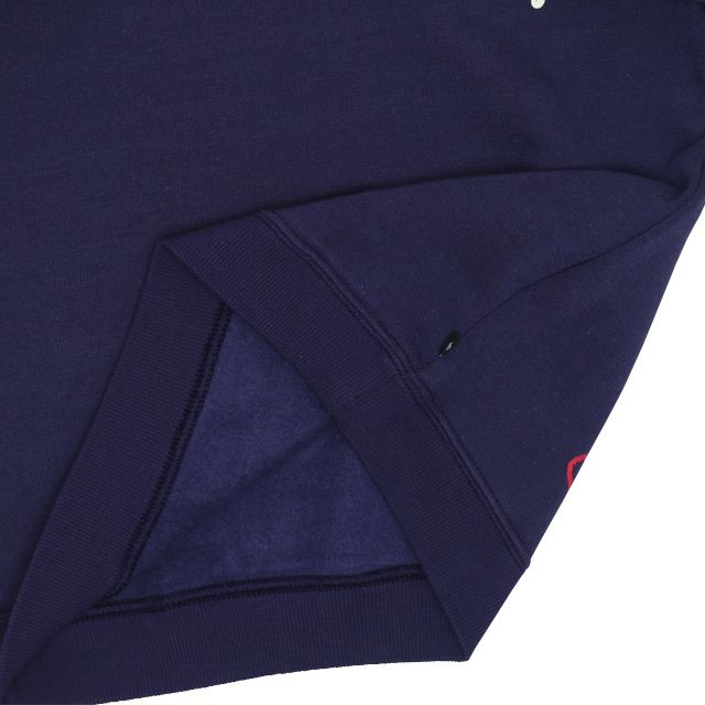 【ベビードール】ミッキー 裏起毛ビックシルエットパーカー 7191K / ベビーサイズ キッズ トップス 長袖 スウェット素材