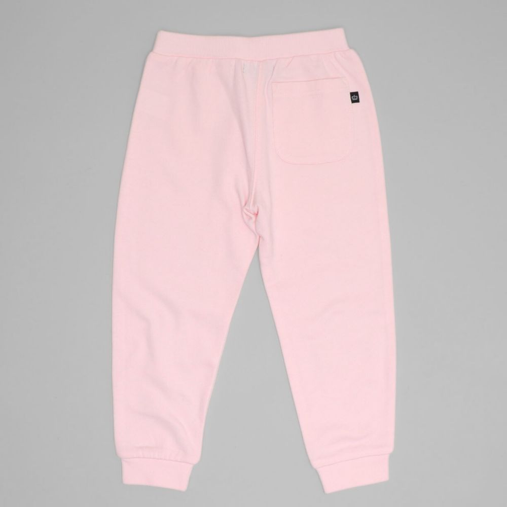 【ベビードール】ミニー キャラクター セットアップ 1204K / ベビーサイズ キッズ トップス ボトムス 長袖 長ズボン クルーネック スウェット 2点セット 上下セット コーデセット 楽ちん