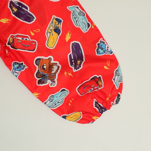 【ベビードール】カーズ キャラクター プレイウェア 1211K (収納袋付) / ベビーサイズ キッズ S(80-90cm) M(100-110cm) 軽量 オーバーオール サロペット 汚れてもいい服 撥水加工 収納ポーチ付き