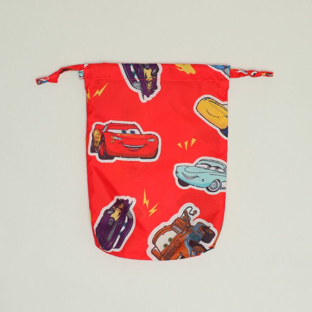 【ベビードール】カーズ キャラクター プレイウェア 1211K (収納袋付) / ベビーサイズ キッズ S(80-90cm) M(100-110cm) 軽量 オーバーオール サロペット 汚れてもいい服 撥水加工 収納ポーチ付き