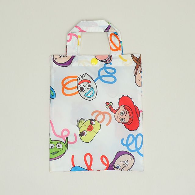 【ベビードール】トイストーリー 【撥水】キャラクター レインコート 1212K (ランドセル対応/収納袋付) / ベビーサイズ キッズ S(80-90cm) M(100-110cm) L(120-130cm) 雨具 レイングッズ 羽織り 撥水 フードに透明窓付き ランドセルが背負える