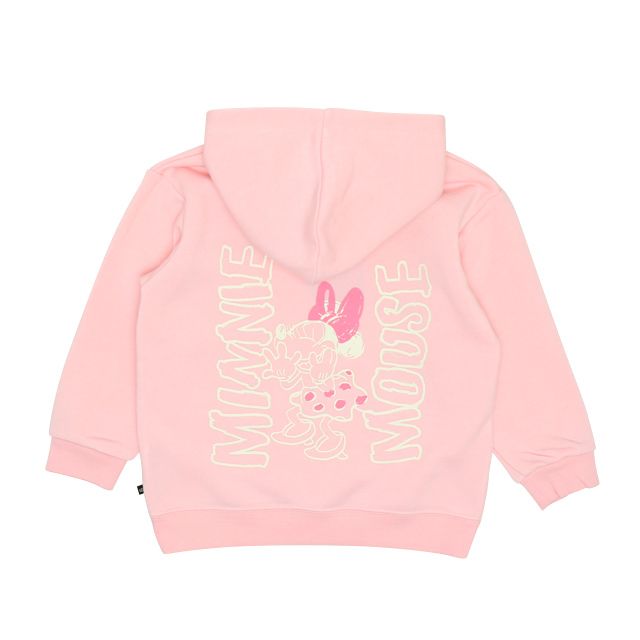 【ベビードール】ミニー 裏起毛ビックシルエットパーカー 親子お揃い 7191K