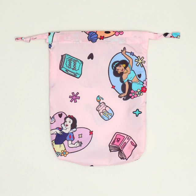 【ベビードール】プリンセス キャラクター プレイウェア 1211K (収納袋付) / ベビーサイズ キッズ S(80-90cm) M(100-110cm) 軽量 オーバーオール サロペット 汚れてもいい服 撥水加工 収納ポーチ付き