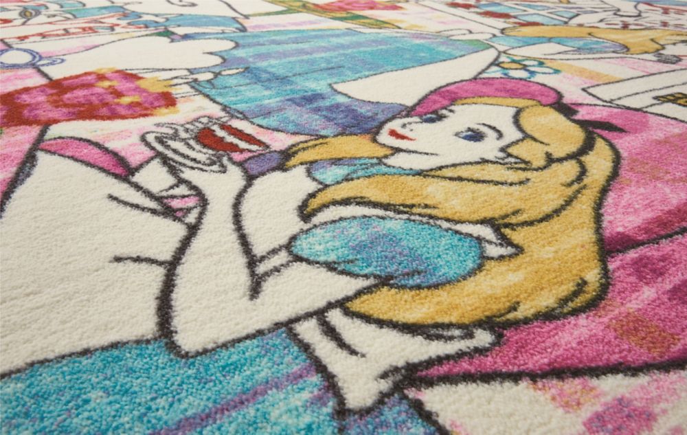 アリス ストーリー ラグ DRA-1064 ピンク