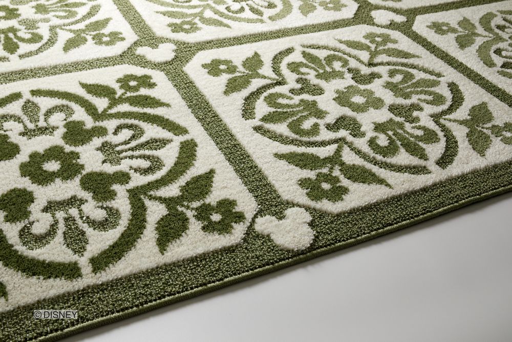 ミッキー カロー ラグ DRM-1072 グリーン