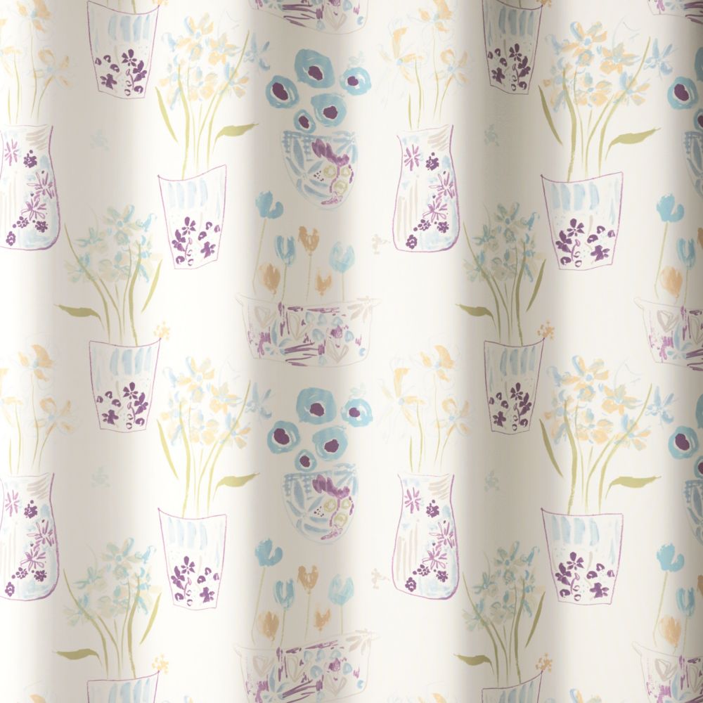 ミッキー 遮光カーテン フラワーベースウィズ