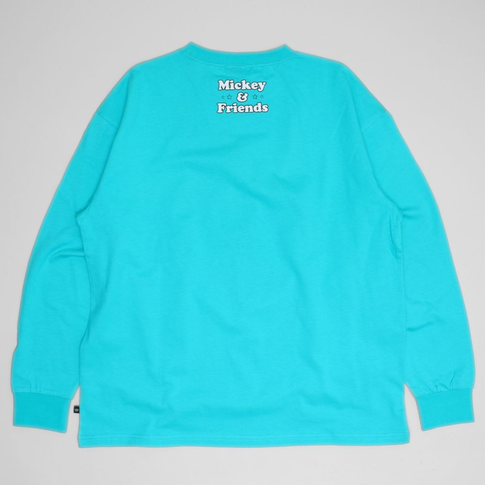 【ベビードール】プルート 親子お揃い BIGキャラクターロンT 1245A / 大人 ユニセックス 男女兼用 トップス 長袖 Tシャツ クルーネック カットソー リンクコーデ ペアルック 親子コーデ 天竺素材