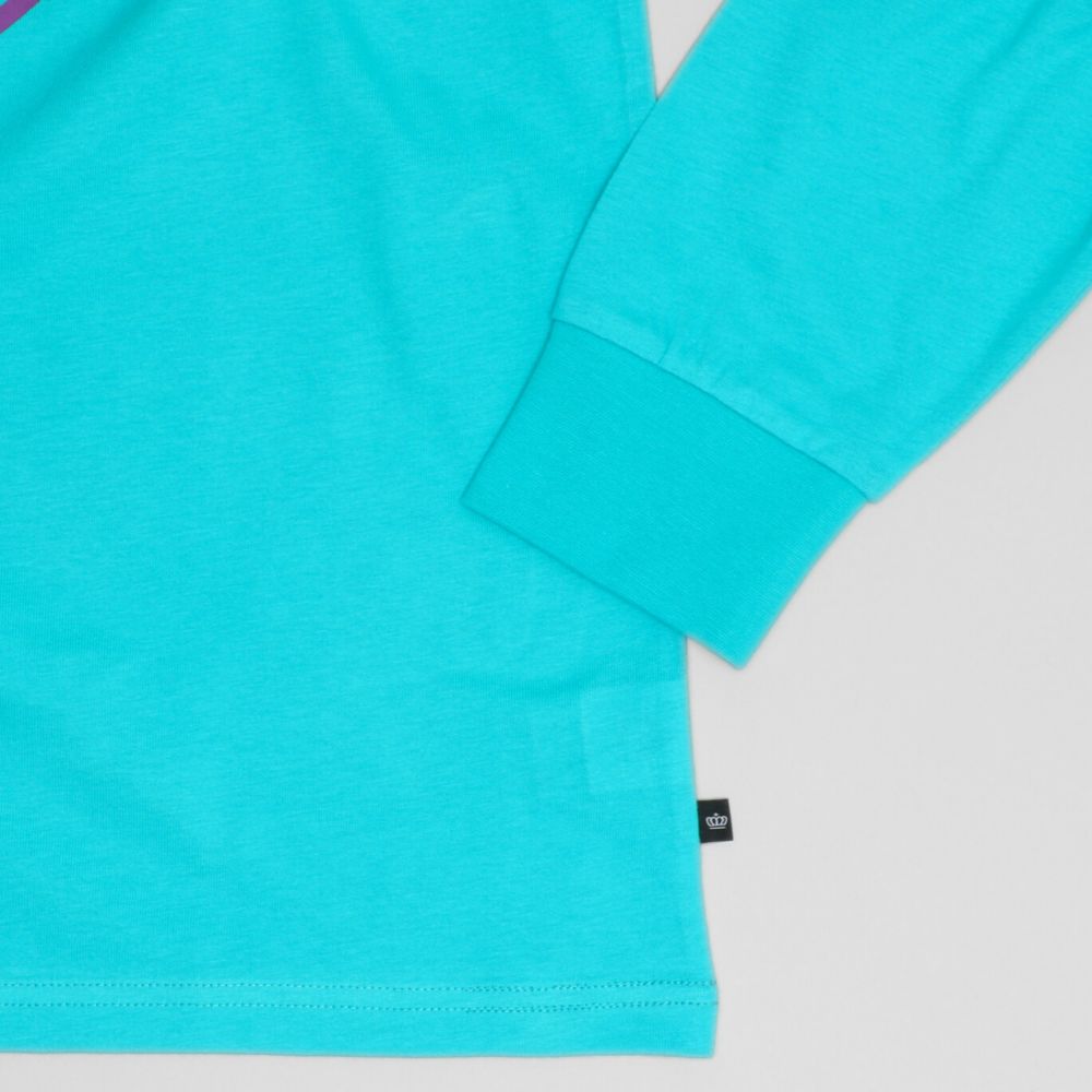 【ベビードール】プルート 親子お揃い BIGキャラクターロンT 1245A / 大人 ユニセックス 男女兼用 トップス 長袖 Tシャツ クルーネック カットソー リンクコーデ ペアルック 親子コーデ 天竺素材