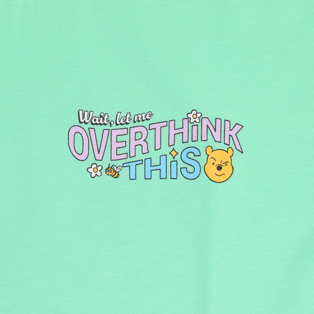 【ベビードール】プー 親子お揃い バックキャラクターTシャツ 1247K / ベビーサイズ キッズ トップス 半袖 Tシャツ クルーネック カットソー イーヨ ピグレット ティガー ラビット ルー