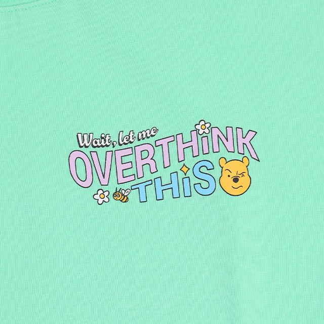 【ベビードール】プー 親子お揃い バックキャラクターTシャツ 1247A / 大人 ユニセックス 男女兼用 リンクコーデ ペアルック 親子コーデ トップス 半袖 Tシャツ クルーネック カットソー イーヨ ピグレット ティガー ラビット ルー