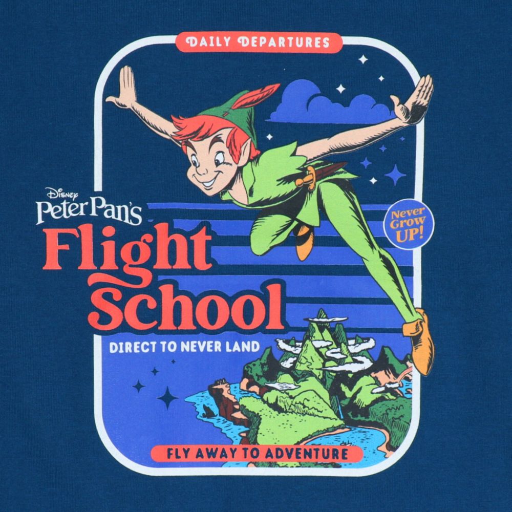 【ベビードール】ピーターパン ロンT 1248K / ベビーサイズ キッズ トップス 長袖 Tシャツ クルーネック カットソー パークコーデ ゴールド箔プリント 天竺素材