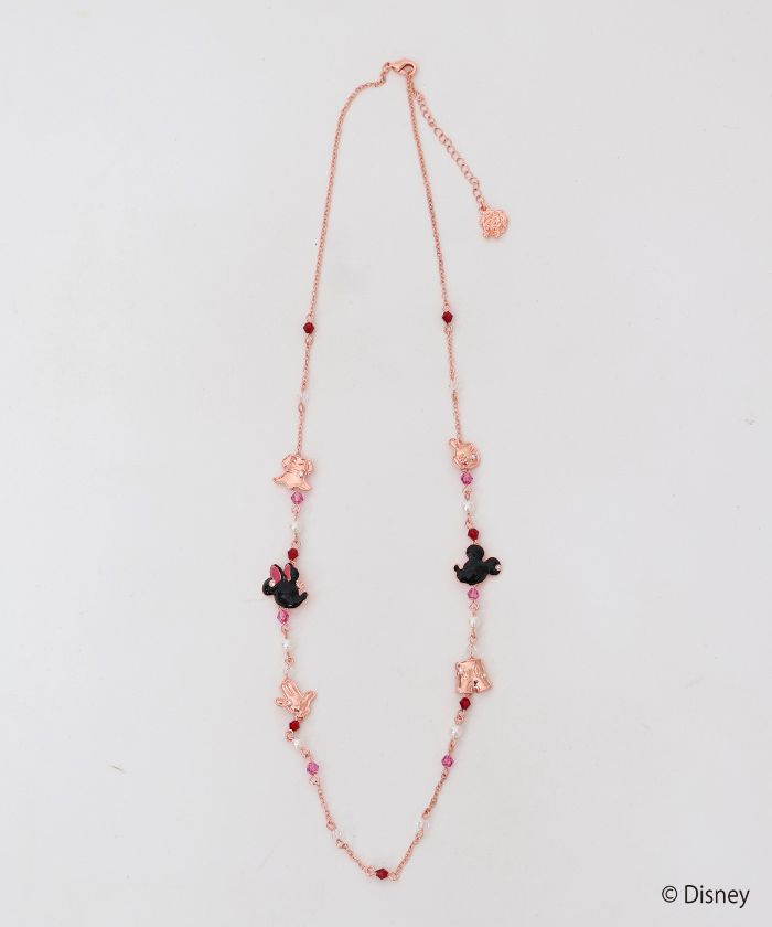 【axes femme】ミッキー＆ミニーネックレス