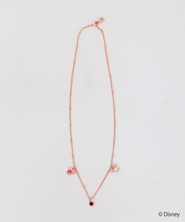 【axes femme】ミッキー＆ミニーネックレス