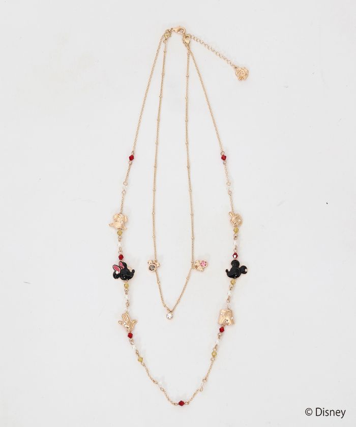 【axes femme】ミッキー＆ミニーネックレス