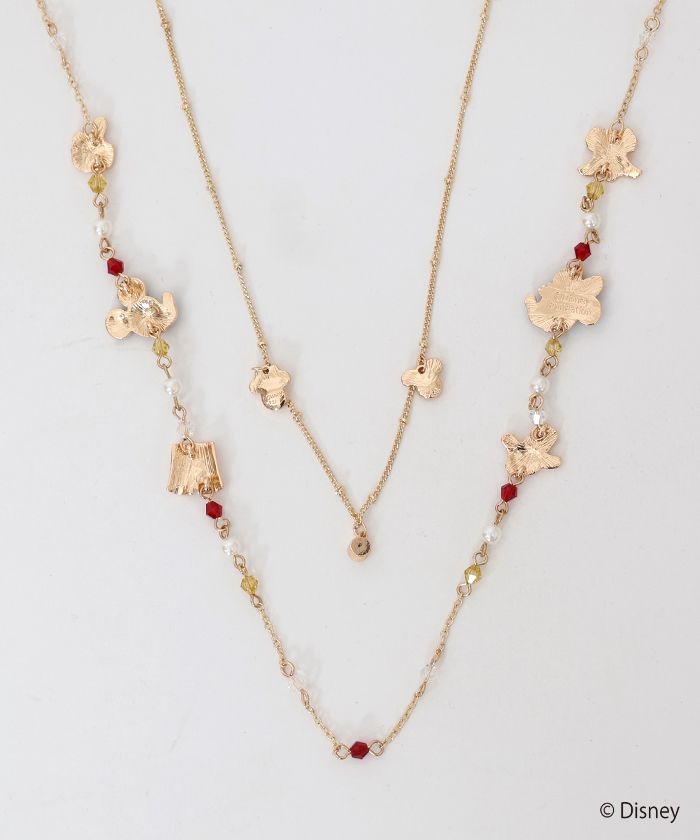 【axes femme】ミッキー＆ミニーネックレス