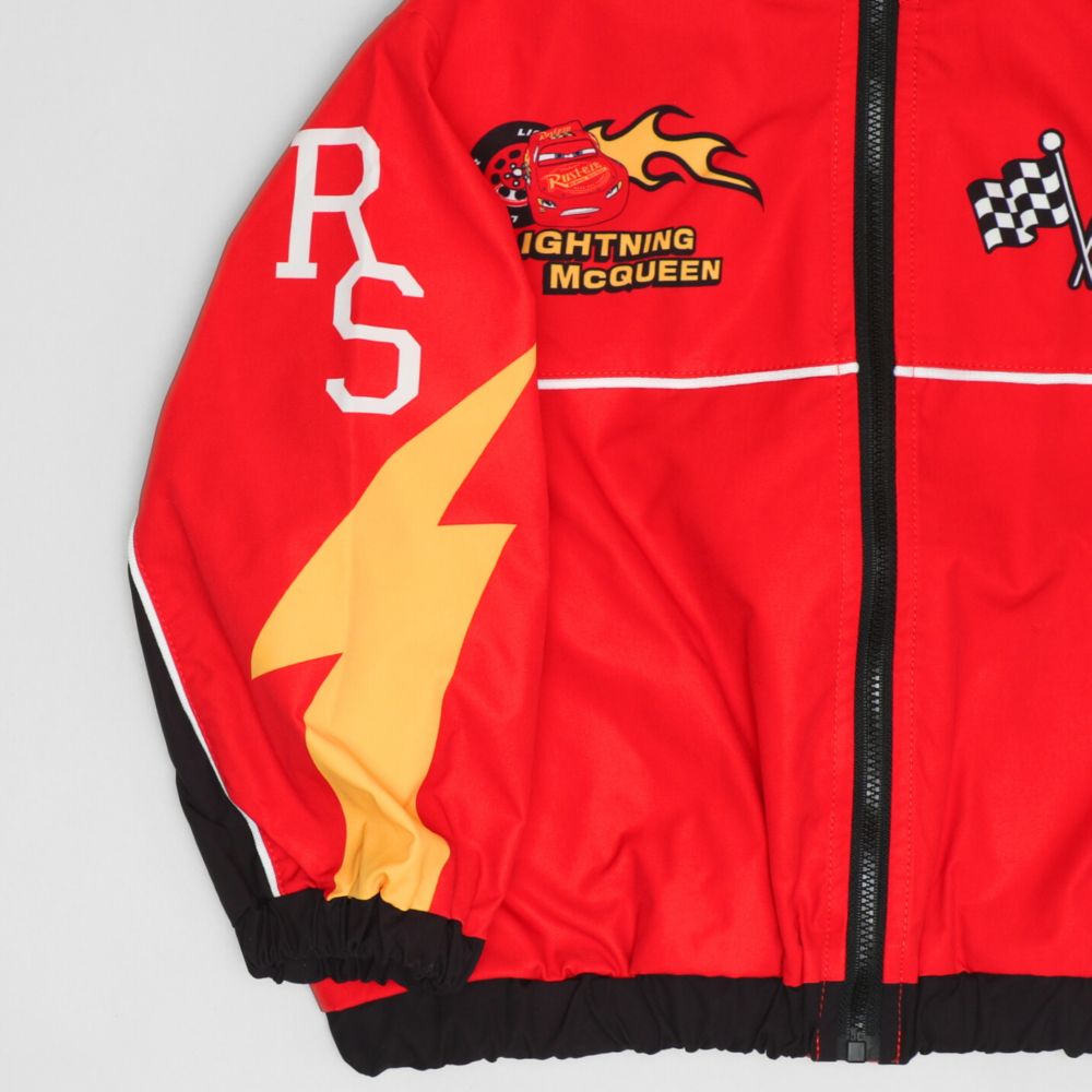 【ベビードール】カーズ 【防風・撥水】ウインドブレーカー 1260K / ベビーサイズ キッズサイズ トップス 長袖 羽織り 薄手 軽アウター ライトアウター ジャンパー ジャケット レジャー ファスナーガード付き レーサー 防風＆撥水加工