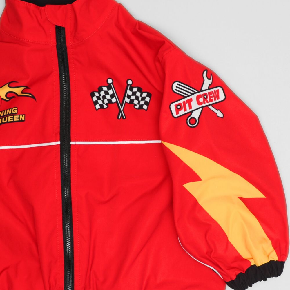 【ベビードール】カーズ 【防風・撥水】ウインドブレーカー 1260K / ベビーサイズ キッズサイズ トップス 長袖 羽織り 薄手 軽アウター ライトアウター ジャンパー ジャケット レジャー ファスナーガード付き レーサー 防風＆撥水加工