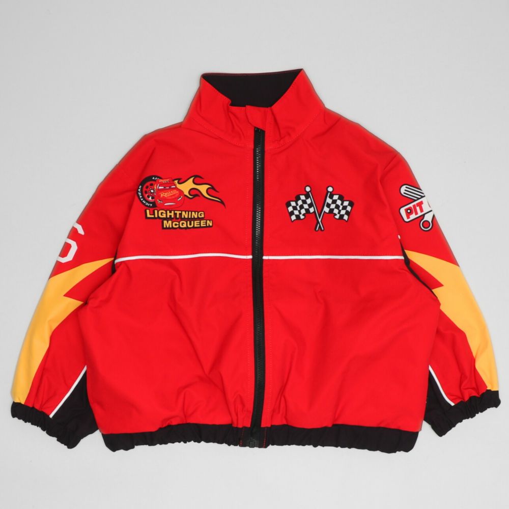 【ベビードール】カーズ 【防風・撥水】ウインドブレーカー 1260K / ベビーサイズ キッズサイズ トップス 長袖 羽織り 薄手 軽アウター ライトアウター ジャンパー ジャケット レジャー ファスナーガード付き レーサー 防風＆撥水加工