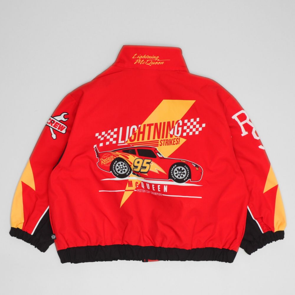 【ベビードール】カーズ 【防風・撥水】ウインドブレーカー 1260K / ベビーサイズ キッズサイズ トップス 長袖 羽織り 薄手 軽アウター ライトアウター ジャンパー ジャケット レジャー ファスナーガード付き レーサー 防風＆撥水加工