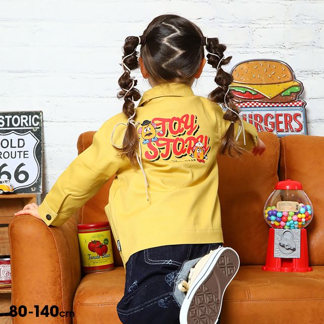 公式 ショップディズニー ベビードール ディズニー キャラクターワッペンワークジャケット 6221k