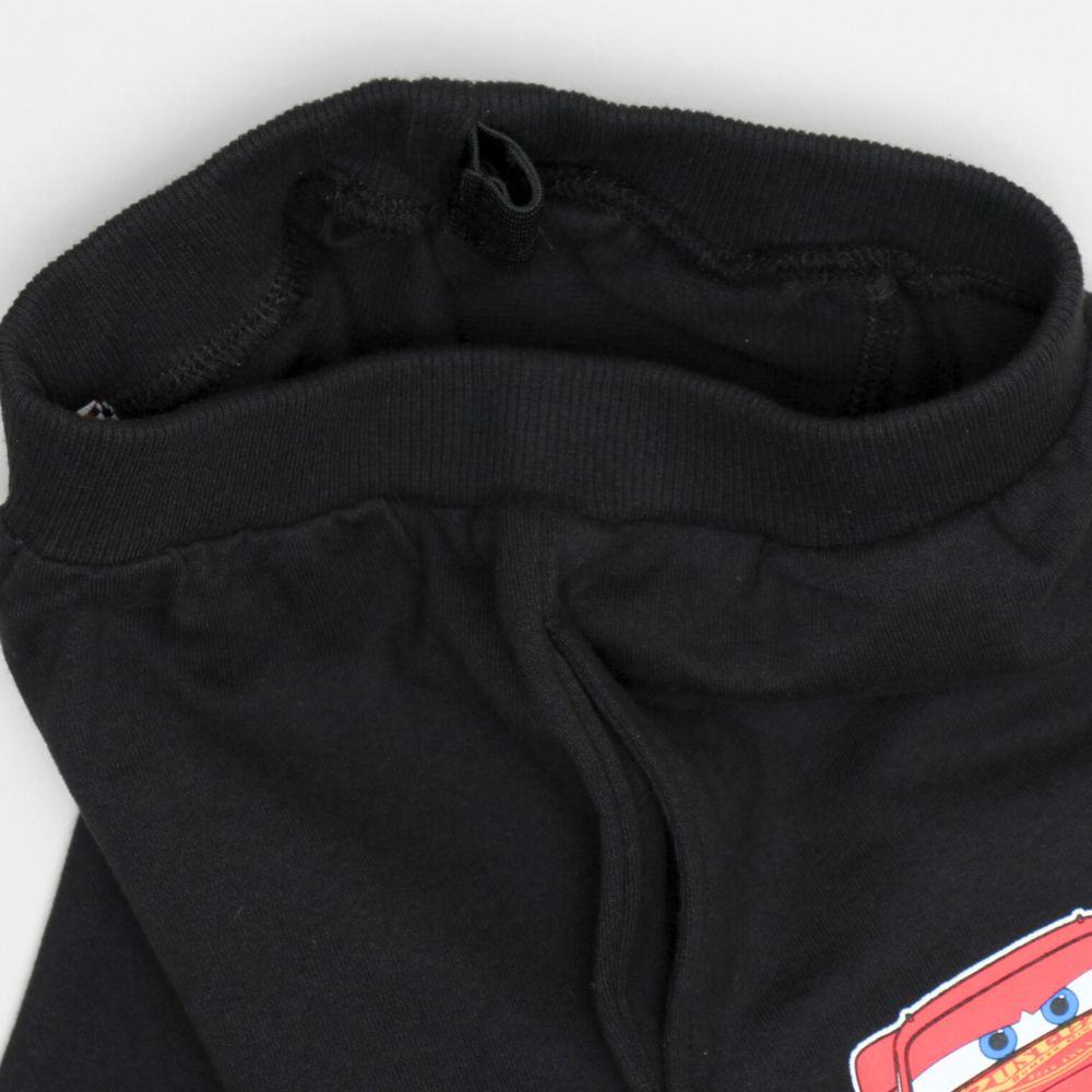 【ベビードール】カーズ キャラクターロゴロングパンツ 1264K / ベビーサイズ キッズ ボトムス 長ズボン ジョガーパンツ ジャージ スウェットパンツ ストレート ウエスト総ゴム ゴム穴付 スポーツMIX