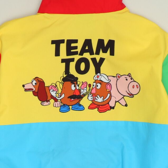 【ベビードール】トイストーリー 【防風・撥水】ウインドブレーカー 1269K / ベビーサイズ キッズサイズ トップス 長袖 羽織り 薄手 軽アウター ライトアウター ジャンパー ジャケット レジャー ファスナーガード付き カラフル 防風＆撥水加工