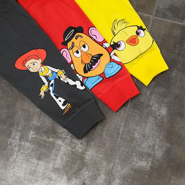 【ベビードール】リトルグリーンメン 親子お揃い キャラクターロンT 1271K / ベビーサイズ キッズ リンクコーデ ペアルック 親子コーデ トップス 長袖 Tシャツ クルーネック スウェット 天竺素材 ハム ポテトヘッド