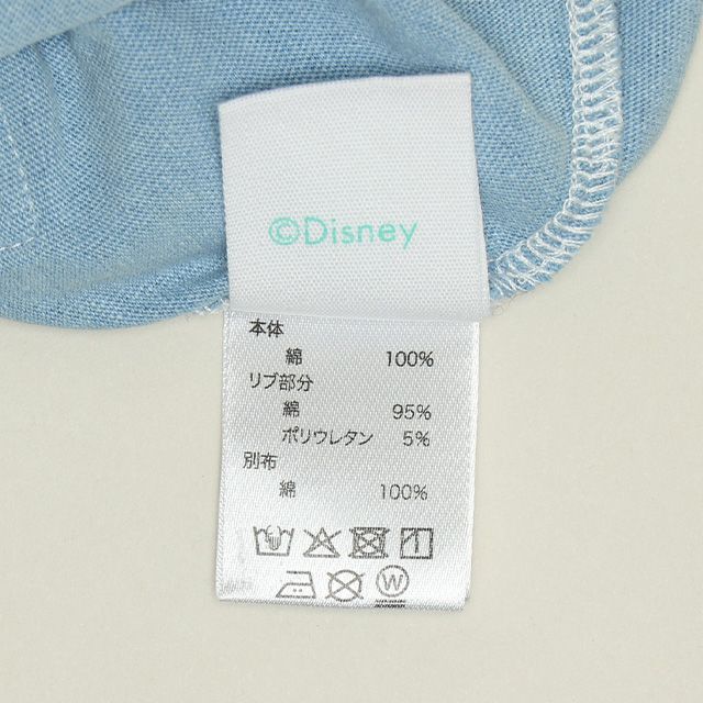 【ベビードール】トイストーリー サロペット風ロンパース 1272B / ベビーサイズ ベビー服 つなぎ ドッキングロンパース 長袖 ボディ肌着 赤ちゃん 出産祝い 贈り物 プレゼント ボーダー柄 ウッディ ジェシー ブルズアイ