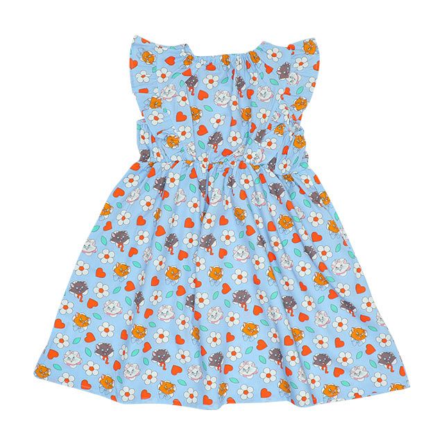 公式 ショップディズニー ベビードール ディズニー フリル 総柄 ワンピース 6571k マリー