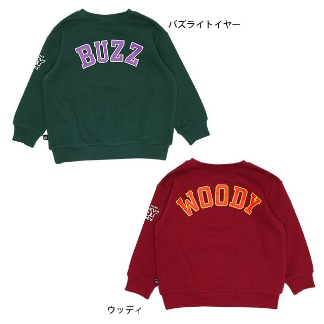 公式 ショップディズニー ベビードール 親子お揃い ディズニー シリコンプリントトレーナー 5541k ウッディ