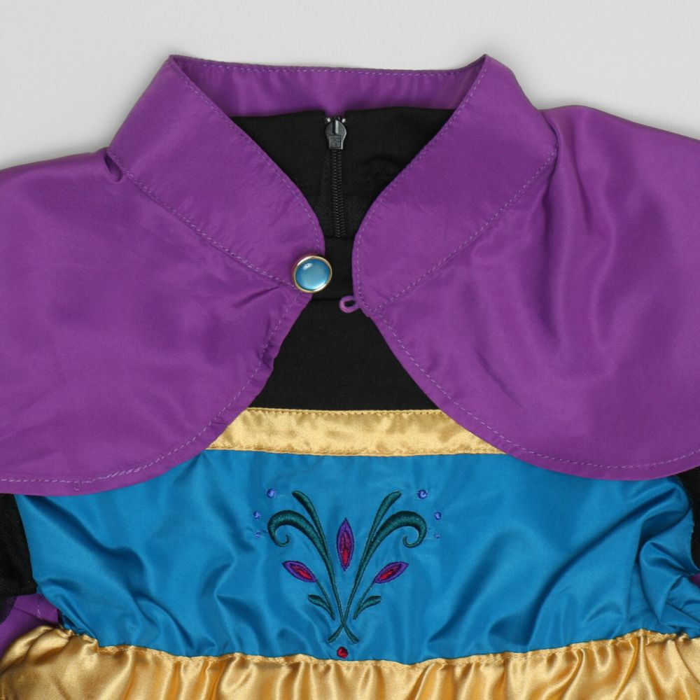 【ベビードール】エルサ 戴冠式なりきるドレスワンピース 1295K / キッズ トップス スカート ドレス ワンピース なりきれる 仮装 コスプレ お姫様 豪華 パーティ 衣装 姉妹コーデ リンクコーデ マント付き