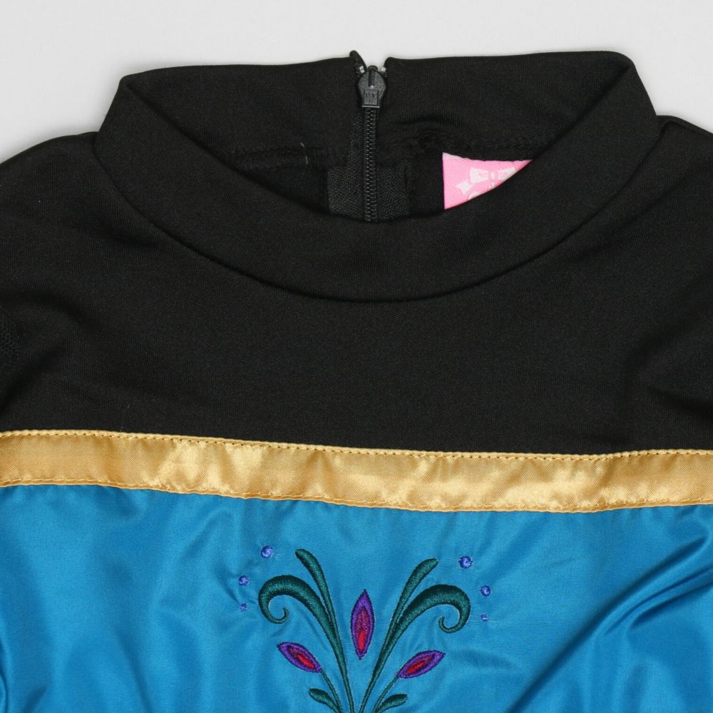 【ベビードール】エルサ 戴冠式なりきるドレスワンピース 1295K / キッズ トップス スカート ドレス ワンピース なりきれる 仮装 コスプレ お姫様 豪華 パーティ 衣装 姉妹コーデ リンクコーデ マント付き