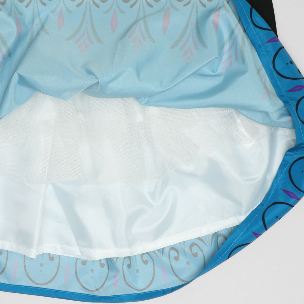 【ベビードール】エルサ 戴冠式なりきるドレスワンピース 1295K / キッズ トップス スカート ドレス ワンピース なりきれる 仮装 コスプレ お姫様 豪華 パーティ 衣装 姉妹コーデ リンクコーデ マント付き