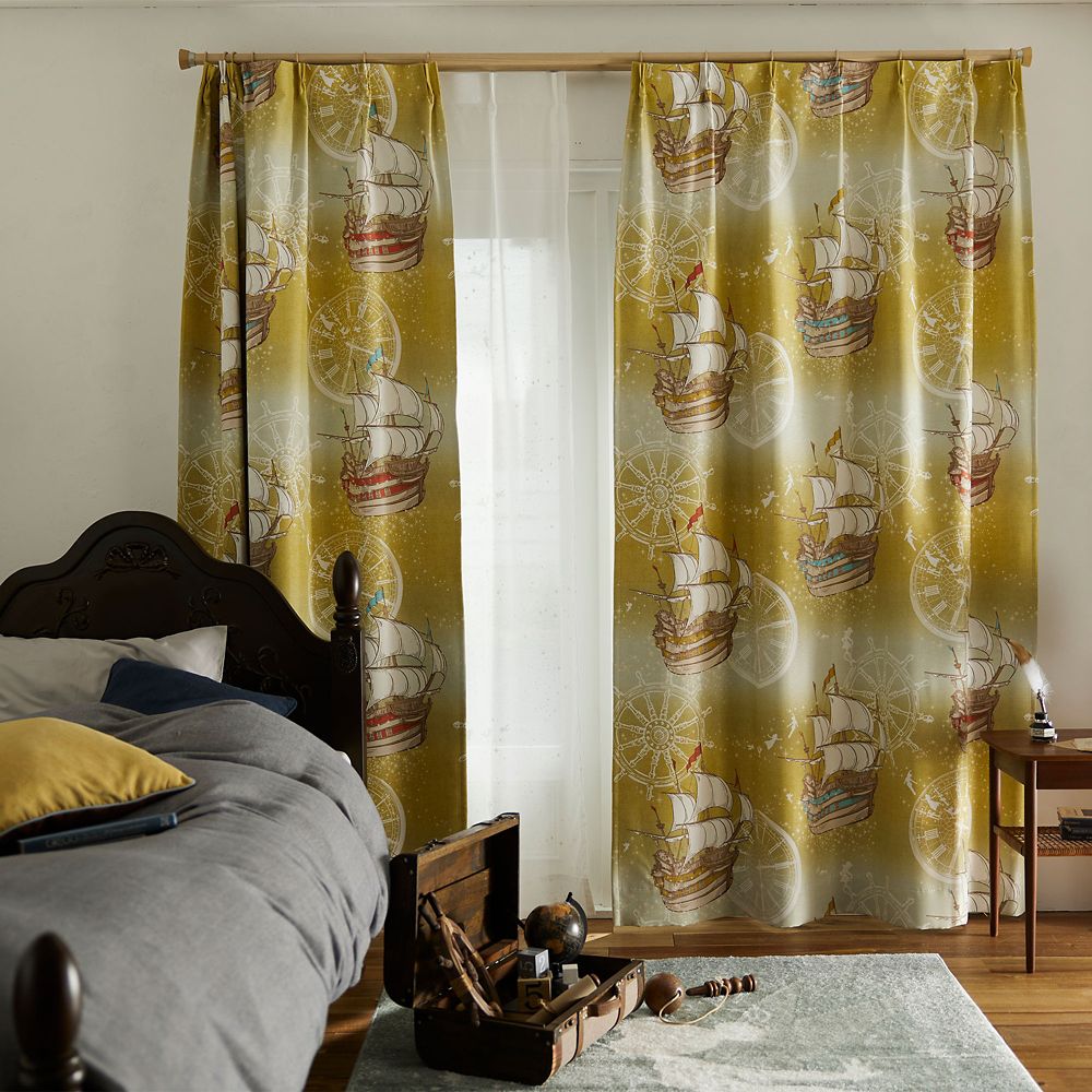 ピーターパン ドレープカーテン フライインザスカイ