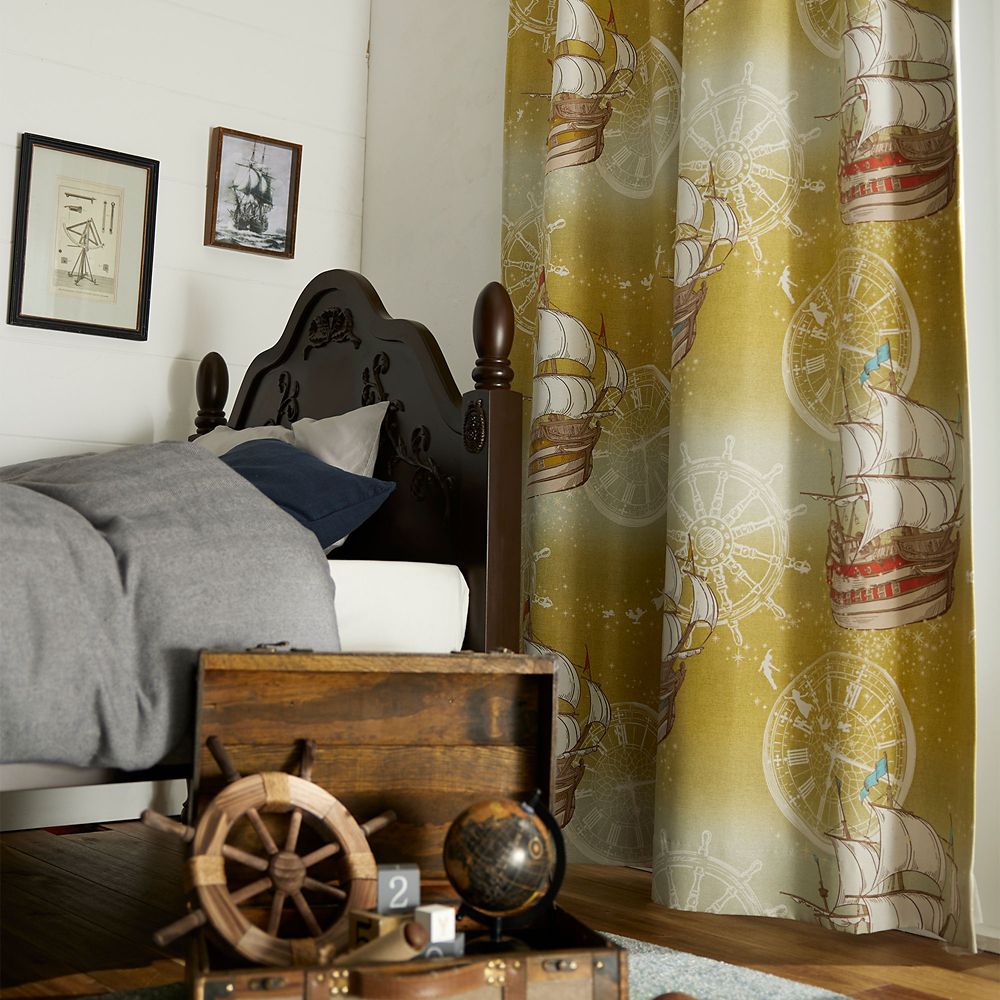 ピーターパン ドレープカーテン フライインザスカイ