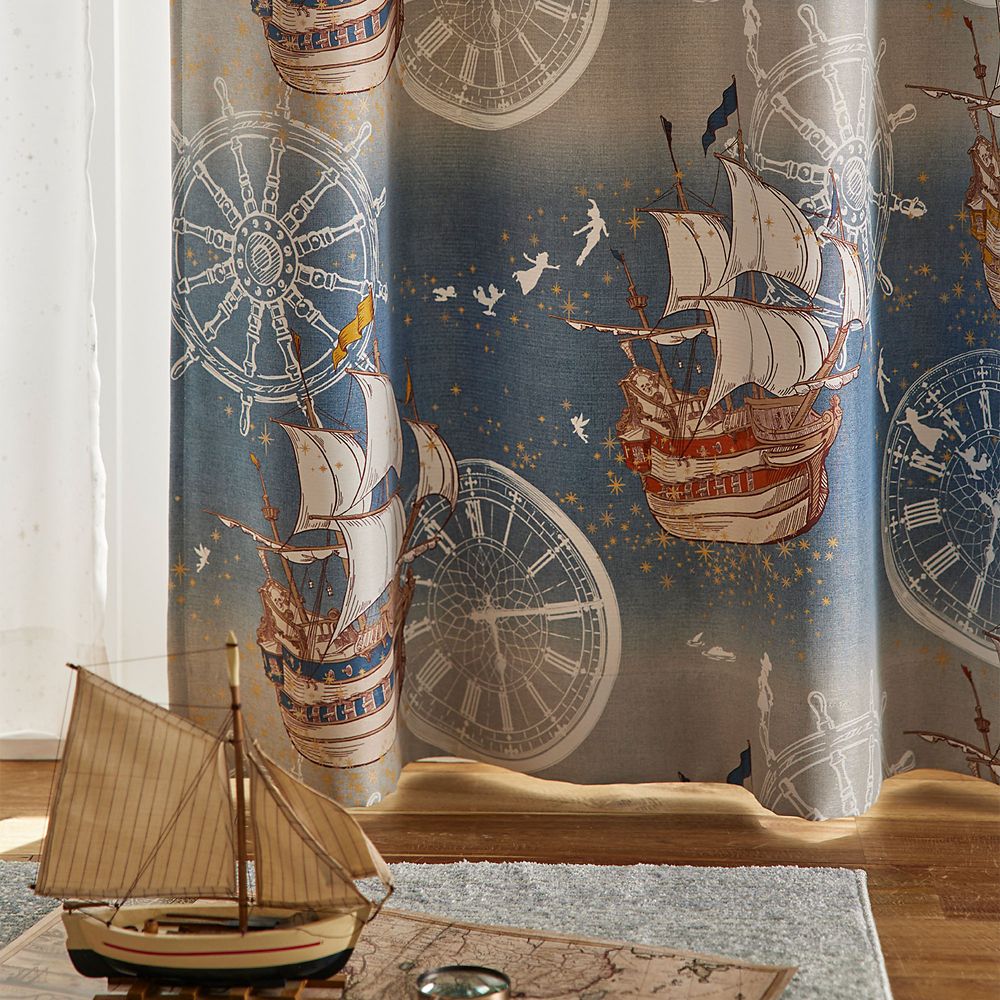 ピーターパン ドレープカーテン フライインザスカイ