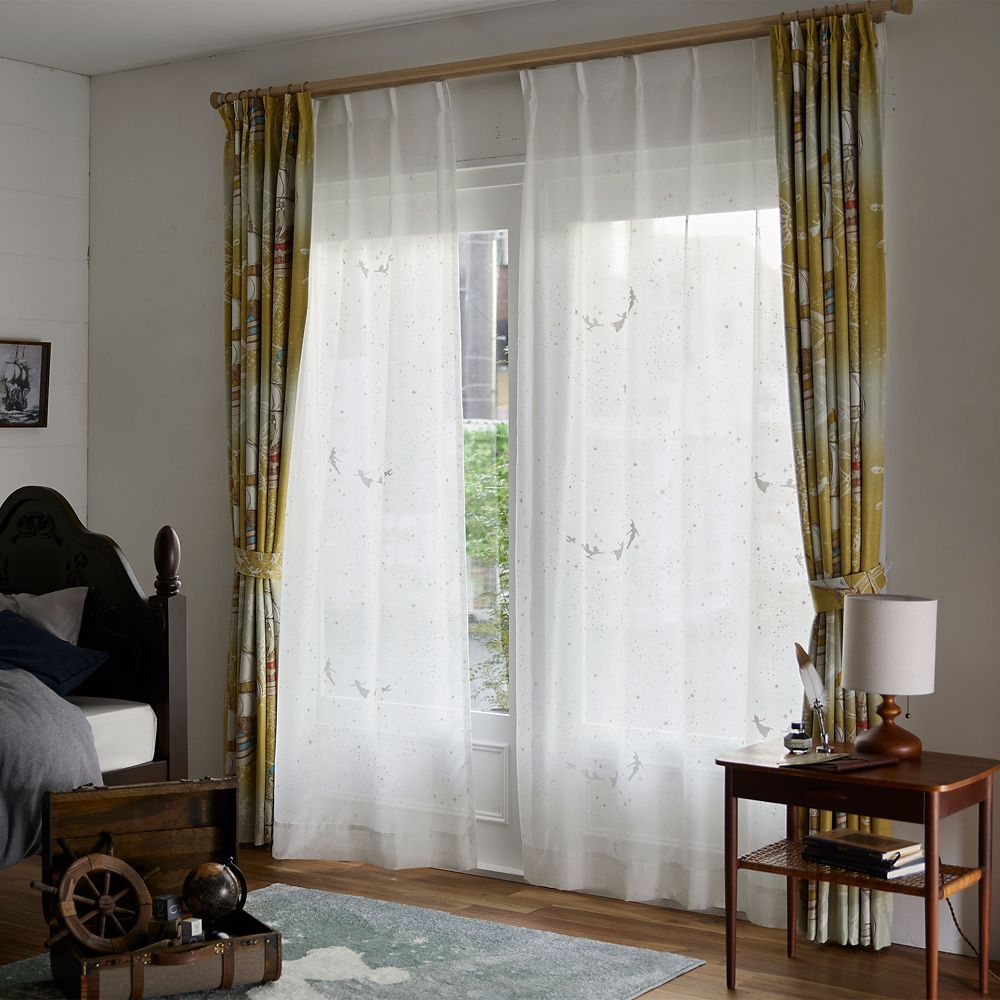 ピーターパン レースカーテン フライインザスカイボイル