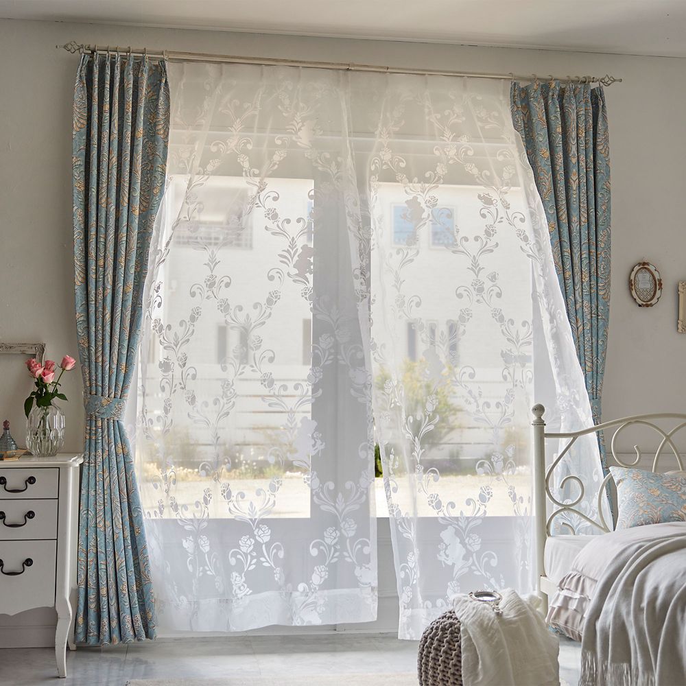 プリンセス レースカーテン クラシックビューティーボイル