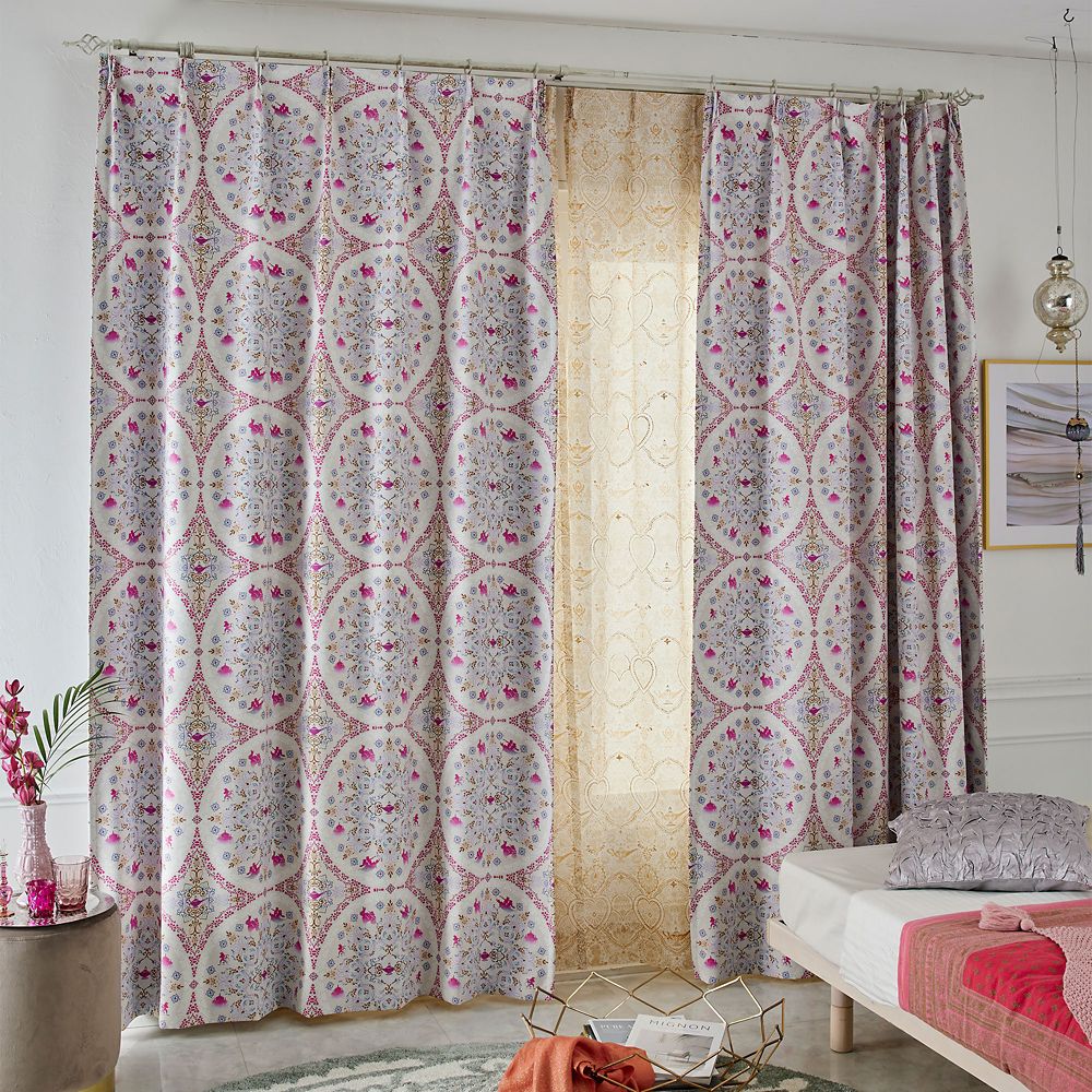 プリンセス ドレープカーテン マジックランプ