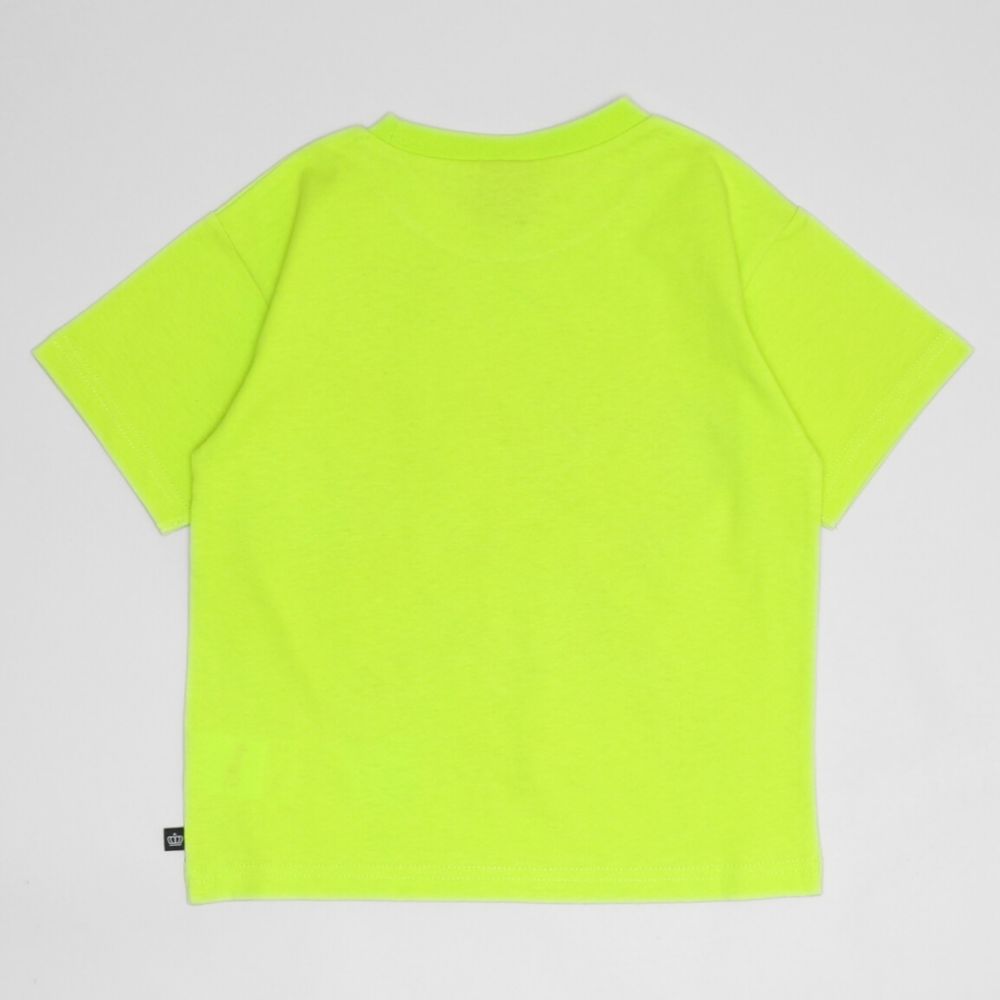 【ベビードール】ミッキー 親子お揃い BIGフェイスTシャツ 1329K / ベビーサイズ キッズ リンクコーデ ペアルック 親子コーデ トップス 半袖 クルーネック カットソー