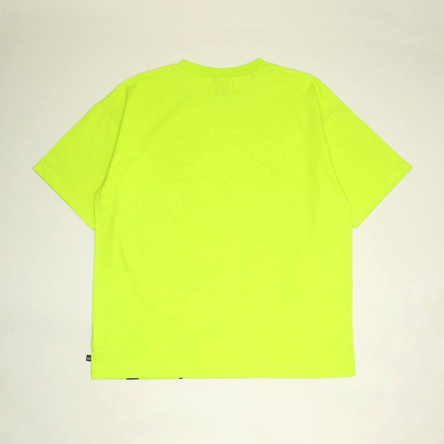 【ベビードール】ミッキー 親子お揃い BIGフェイスTシャツ 1329A / 大人 ユニセックス 男女兼用 リンクコーデ ペアルック 親子コーデ トップス 半袖 クルーネック カットソー