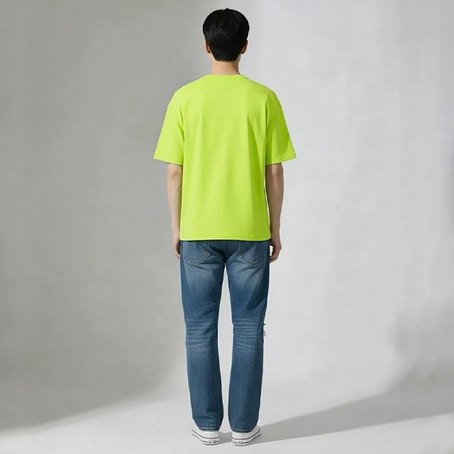 【ベビードール】ミッキー 親子お揃い BIGフェイスTシャツ 1329A / 大人 ユニセックス 男女兼用 リンクコーデ ペアルック 親子コーデ トップス 半袖 クルーネック カットソー