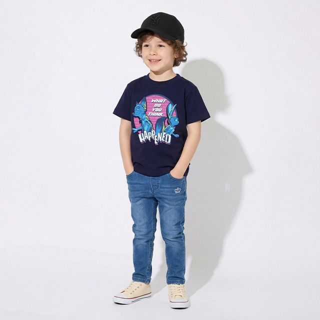 【ベビードール】ズートピア Tシャツ 1330K / ベビーサイズ キッズ トップス 半袖 クルーネック カットソー