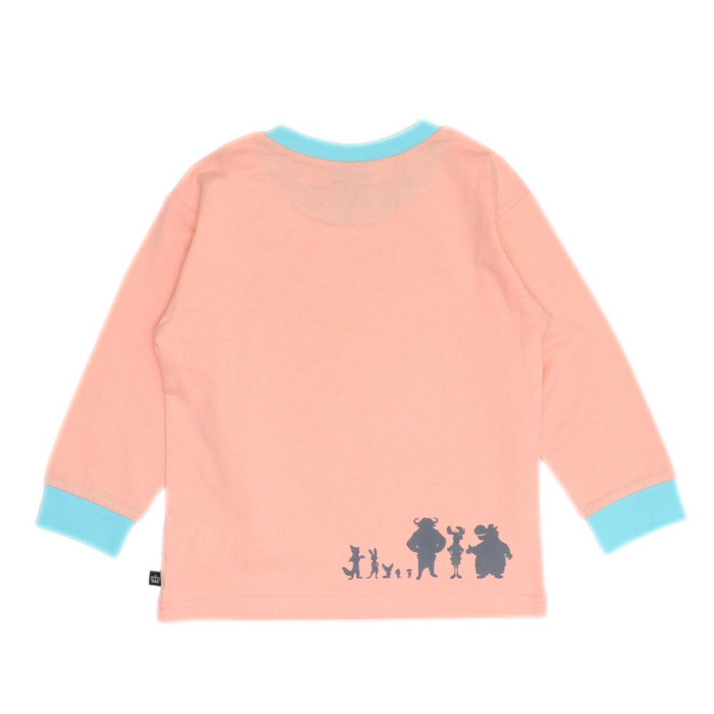 【ベビードール】ジュディ ズートピア ロンT 1335K / ベビーサイズ キッズ トップス 長袖 Tシャツ クルーネック 天竺素材 綿100％